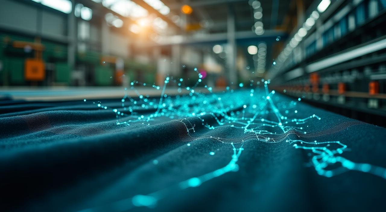 透明性のある繊維サプライチェーンのイメージ